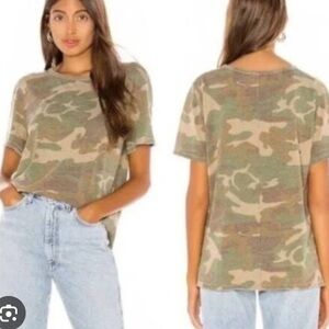 Free People Tourist Tee Camo